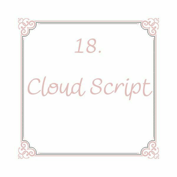 Fonte Script Cloud Script